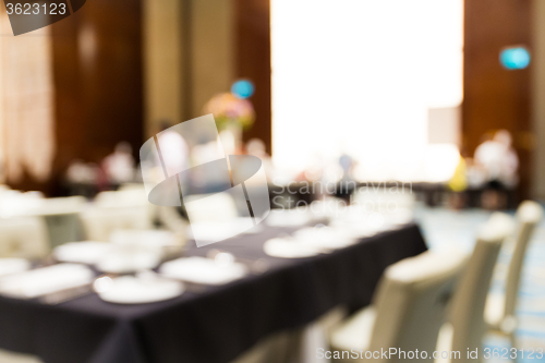 Image of Restaurant blur bokeh background