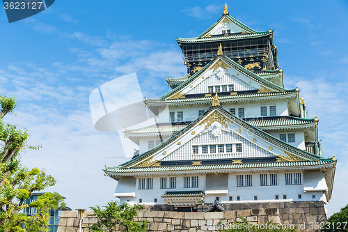 Image of Ancient castle on Japan, Osaka