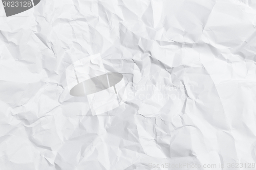 Image of Crumpled white paper 