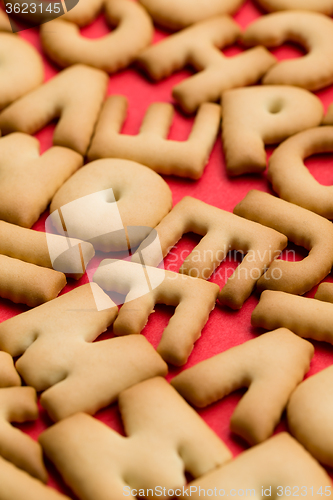 Image of Word biscuit