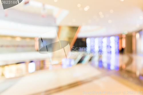 Image of Abstract blur shopping mall background