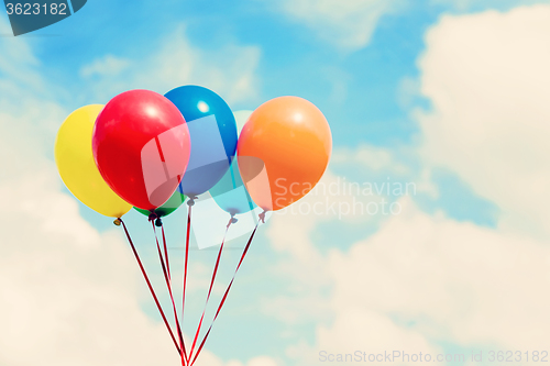 Image of Colorful balloons