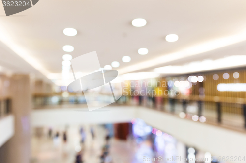 Image of Store blur background with bokeh