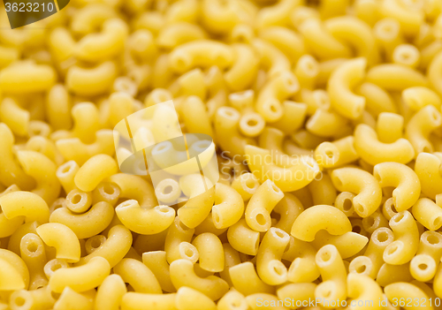 Image of Dry macaroni pasta