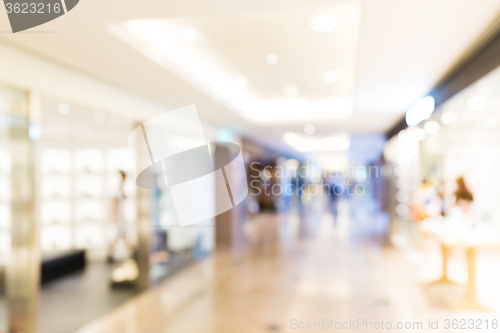 Image of Blur department store with bokeh background