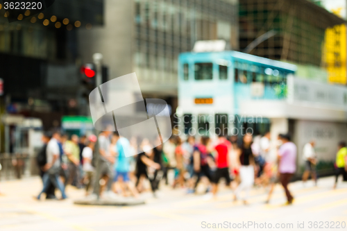 Image of Hong Kong Busy Street