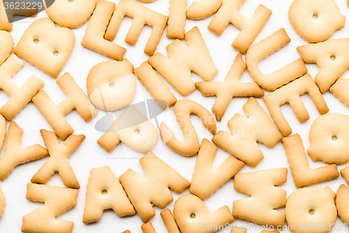 Image of Group of text cookie