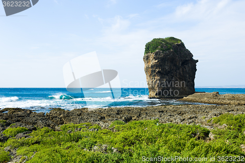 Image of Rocky Coast along the Pacific Ocean, Kenting, Taiwan 