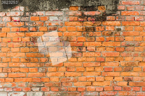 Image of Old brick wall texture
