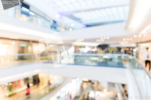 Image of Store blur background with bokeh