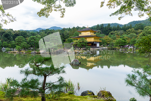 Image of Kinkakuji Temple (The Golden Pavilion) in Kyoto, Japan