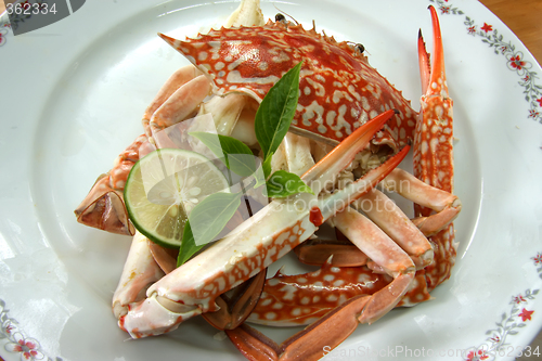 Image of Cooked crab