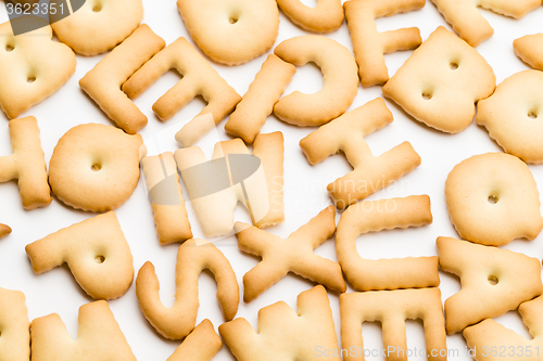 Image of Stack of word cookie 
