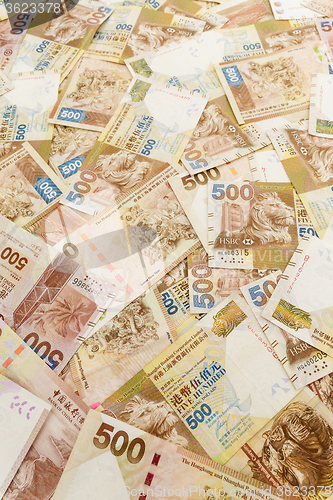 Image of Hong Kong banknote, five hundred dollar