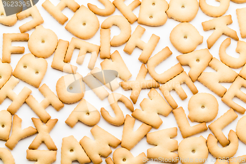 Image of Group of letter cookie