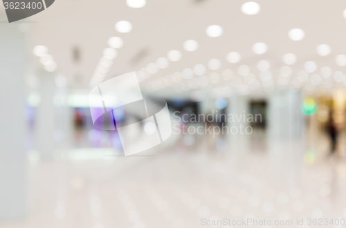 Image of Abstract blur shopping mall background