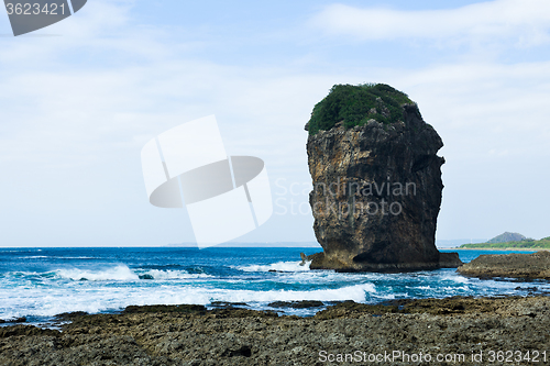 Image of Rocky Coast in Kenting, Taiwan 