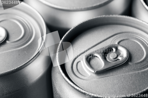 Image of Refreshing cans of soda