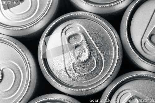Image of Iced cans