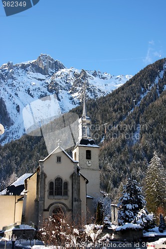 Image of French village church