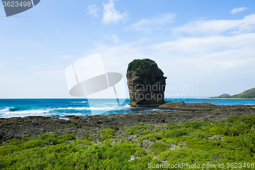 Image of Rocky Coast along the Pacific Ocean, Kenting, Taiwan