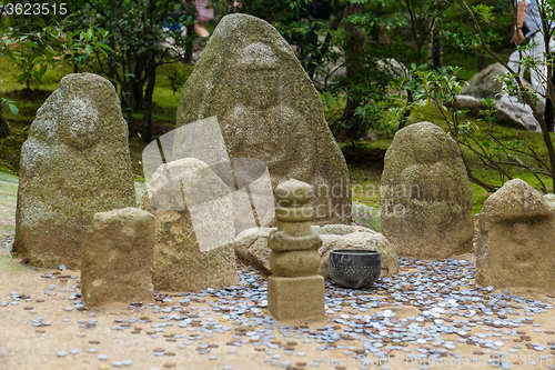 Image of Nagomi-Jizo in japanese temple