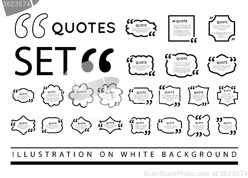 Image of Quote blank template