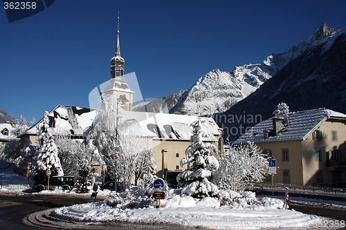 Image of French village church