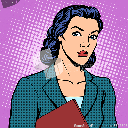 Image of Businesswoman successful woman