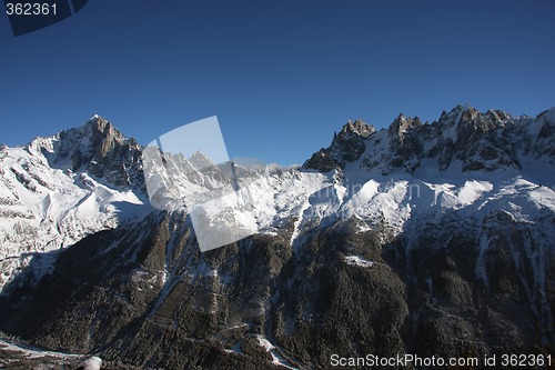 Image of Chamonix mountains