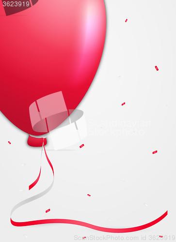 Image of red balloon
