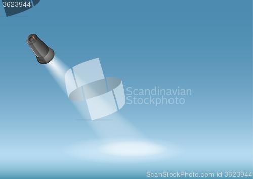 Image of light and blue background