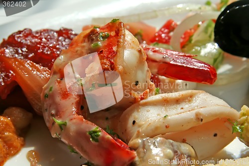 Image of Prawns and seafood