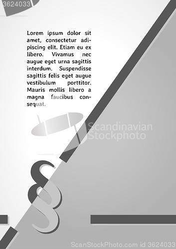 Image of paragraph sign dark infographics