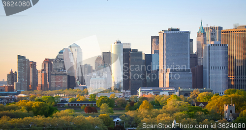 Image of Financial District in New York City