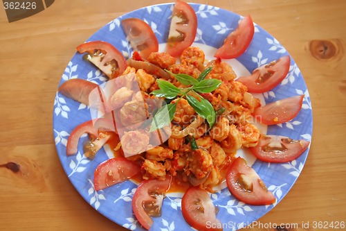 Image of Spicy prawns