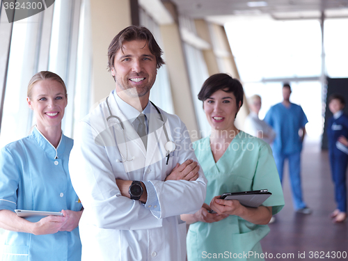 Image of group of medical staff at hospital