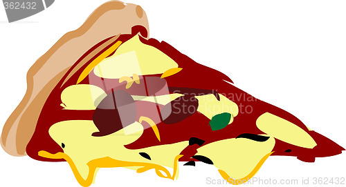 Image of Pizza illustration