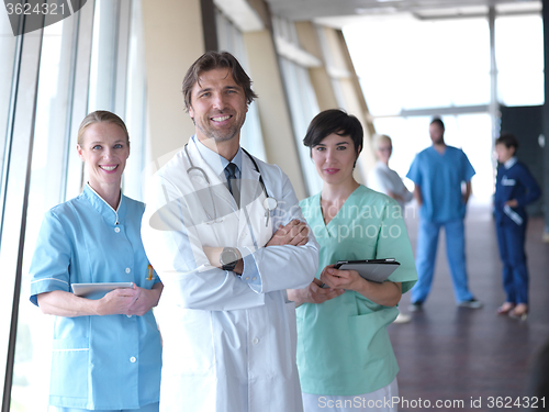 Image of group of medical staff at hospital