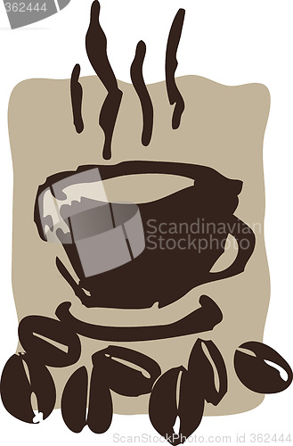 Image of Coffee and beans