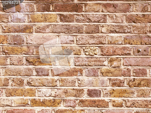 Image of Retro looking Red bricks