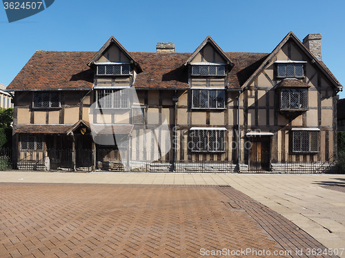 Image of Shakespeare birthplace in Stratford upon Avon