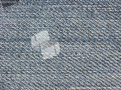 Image of Blue fabric background