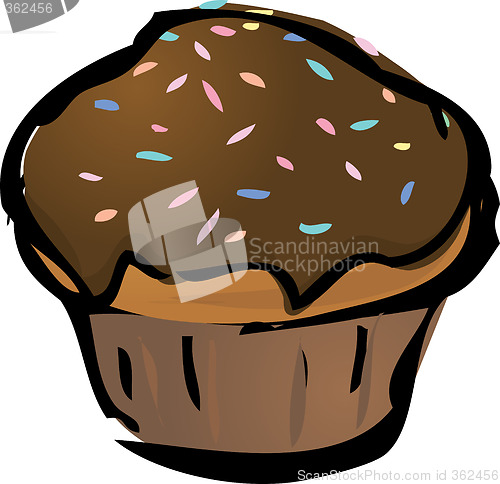 Image of Cupcake illustration