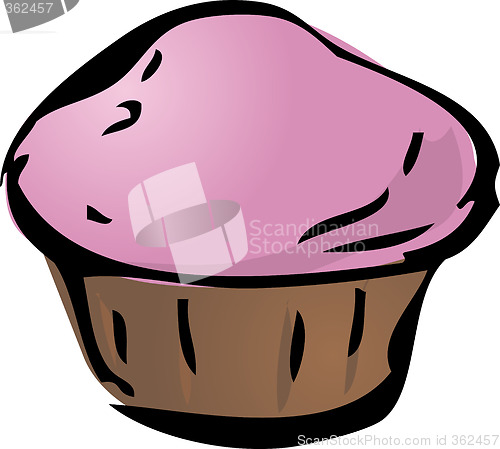 Image of Cupcake illustration