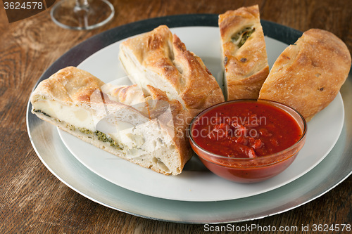 Image of Stuffed Broccoli Bread