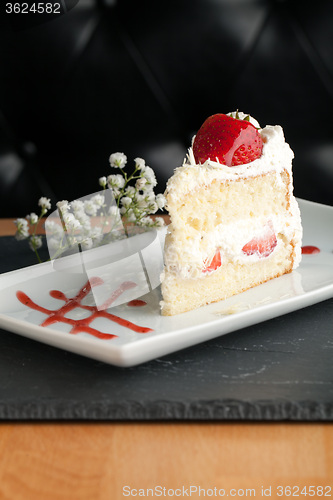 Image of Strawberry Shortcake Slice