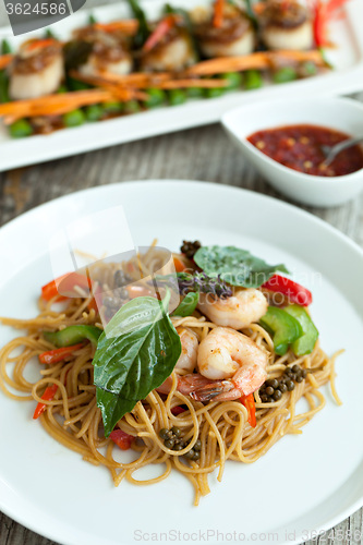 Image of Thai Shrimp with Noodles Meal