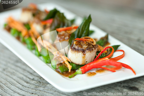 Image of Thai Pan Seared Scallops