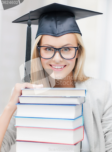 Image of student in graduation cap